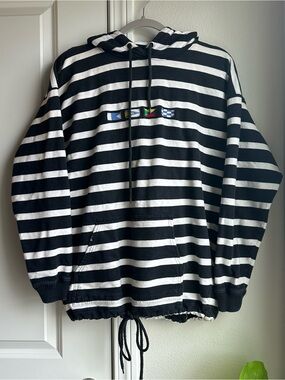 Vintage Nordstrom Nautical Hooded Sweatshirt